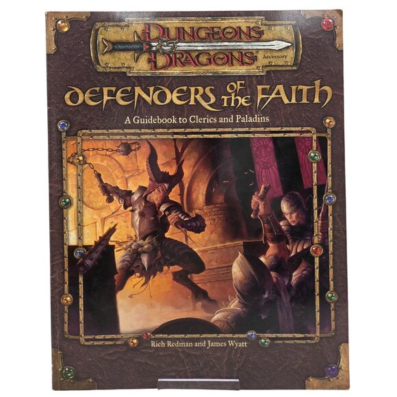 Dungeons & Dragons Defenders Of The Faith Guidebook To Clerics & Paladins 2001 - Picture 1 of 8